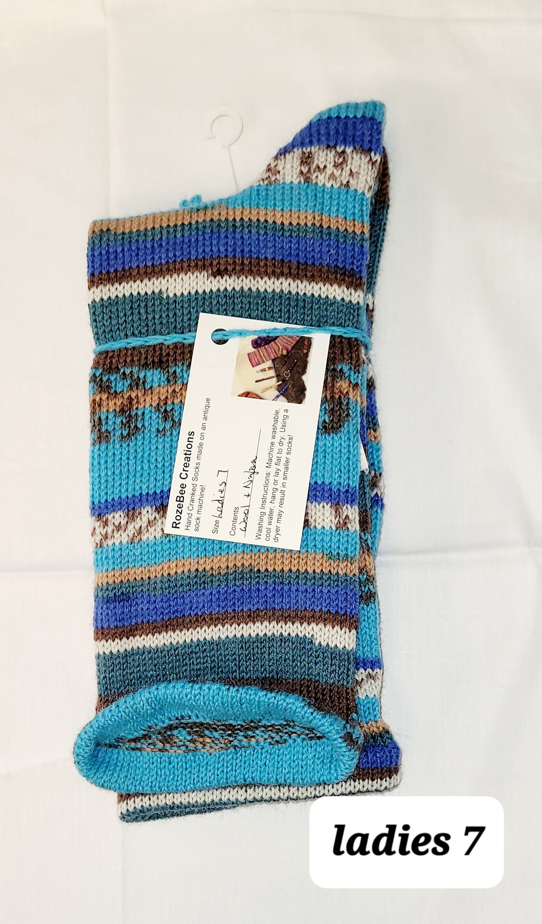 L7003 Ladies Size 7 Wool socks