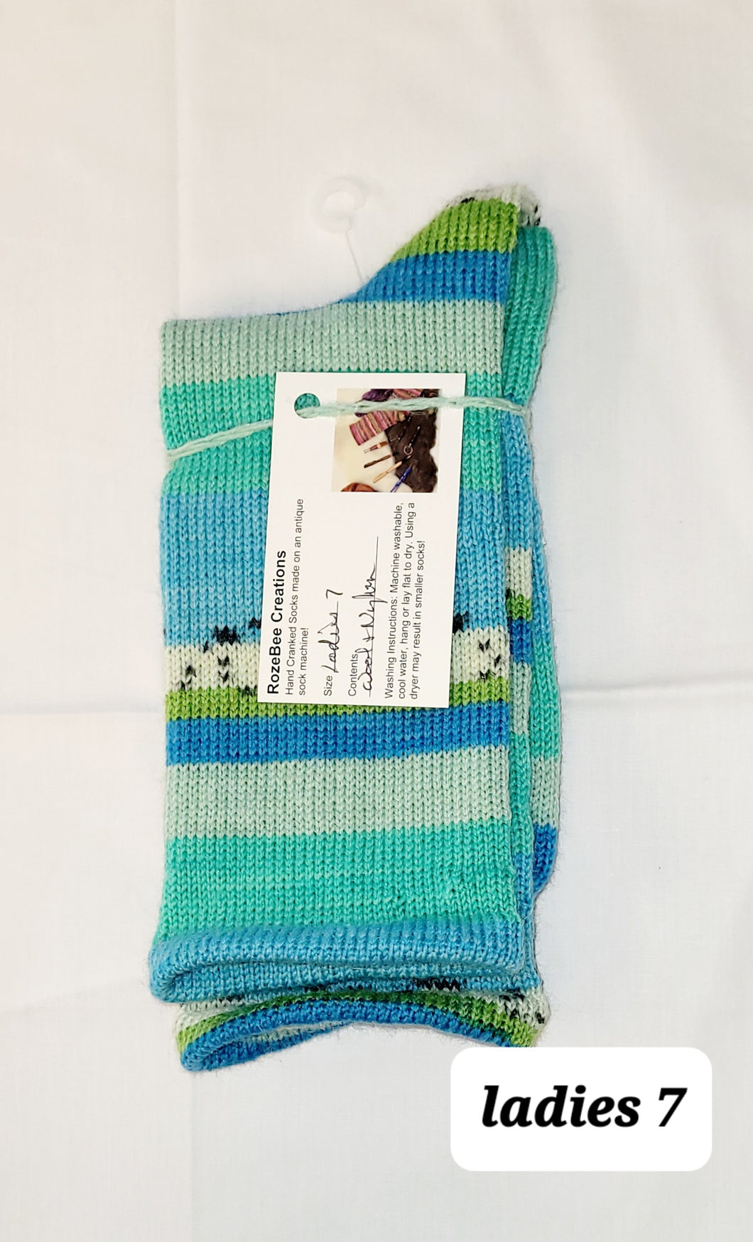 L7006 Ladies Size 7 Wool socks