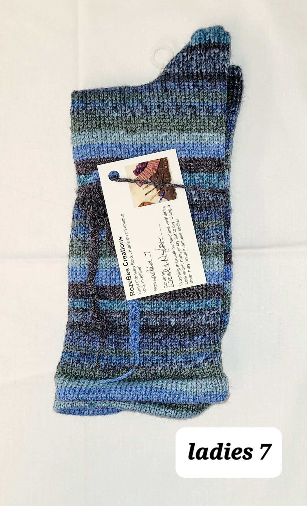 L7007 Ladies Size 7 Wool socks