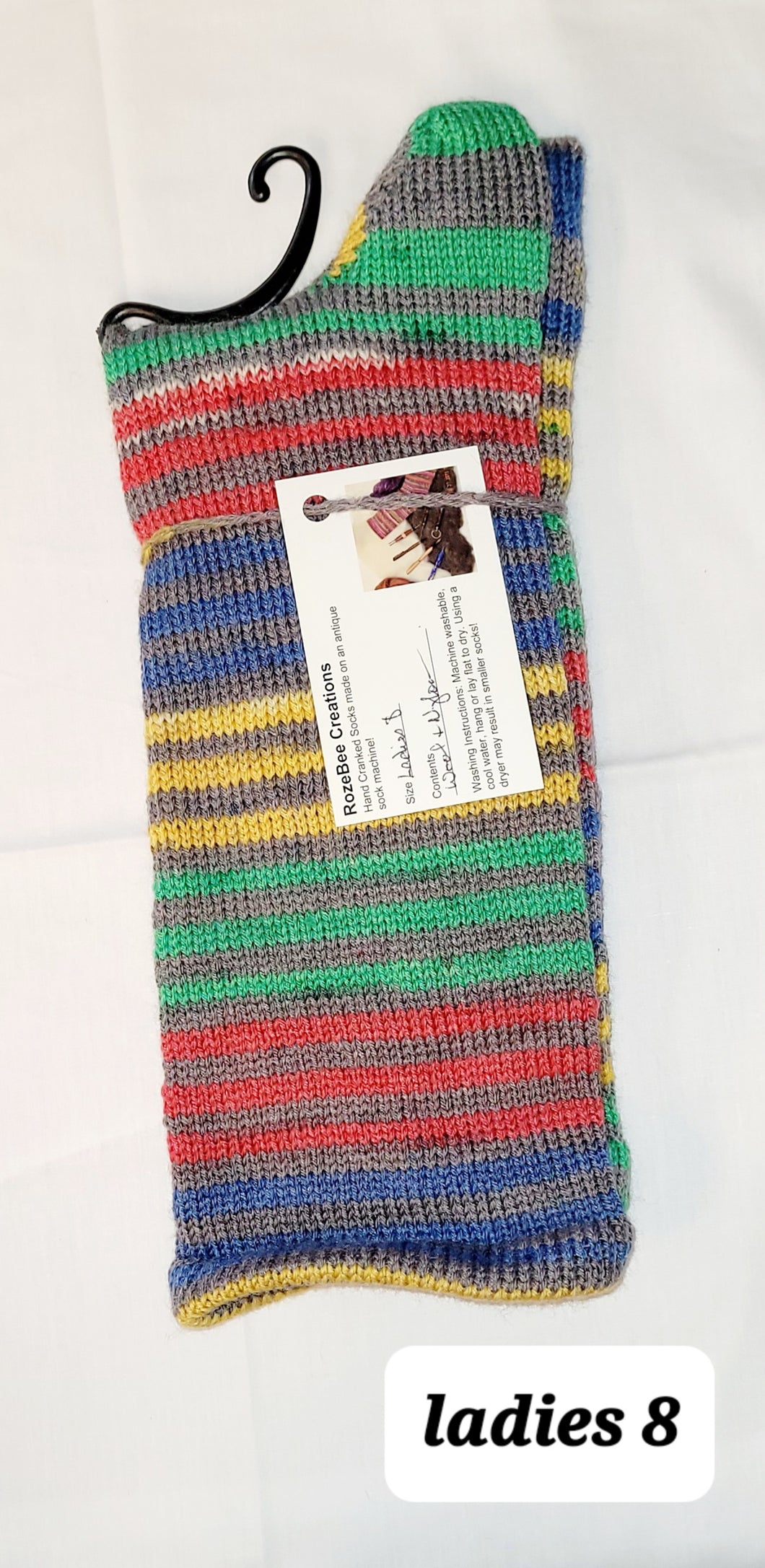 L8008 Ladies Size 8 Wool socks