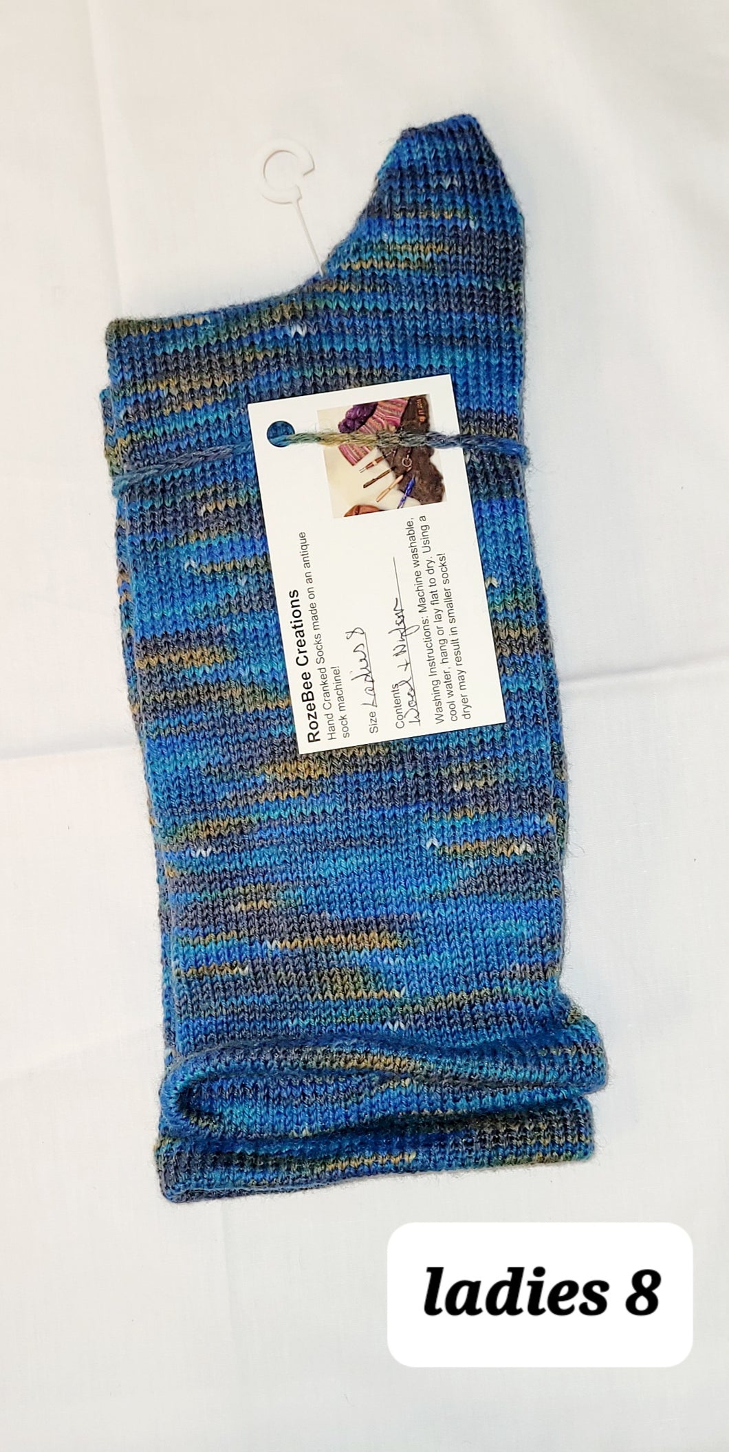 L8007 Ladies Size 8 Wool socks