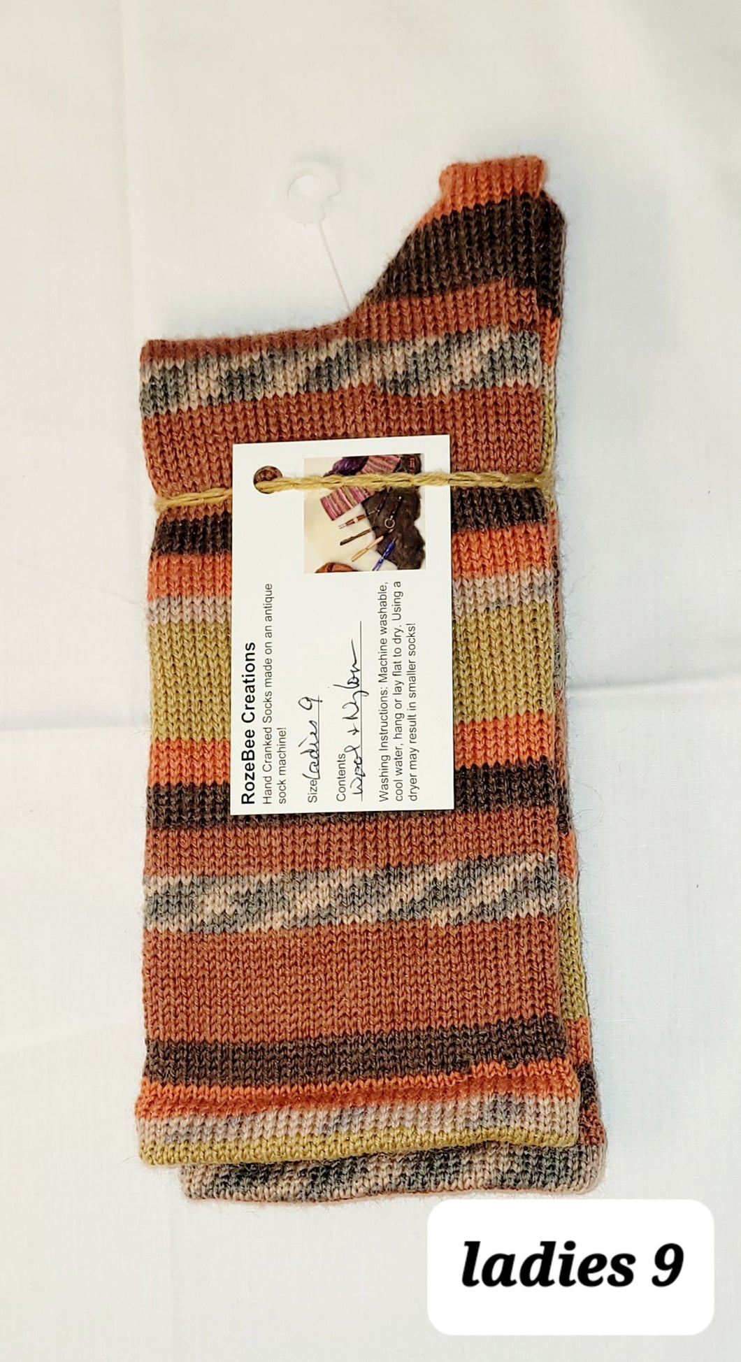 L9002 Ladies Size 9 Wool socks