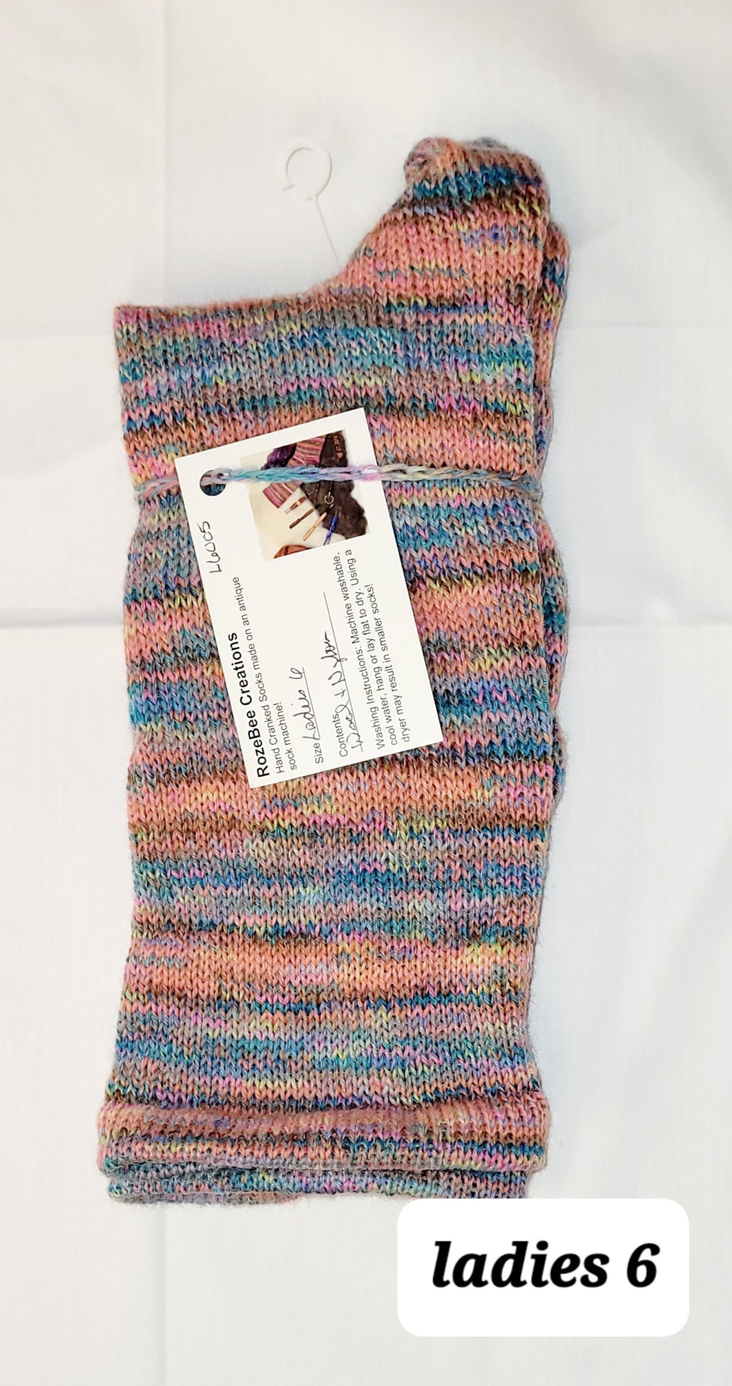 L6005 Ladies Size 6 Wool socks