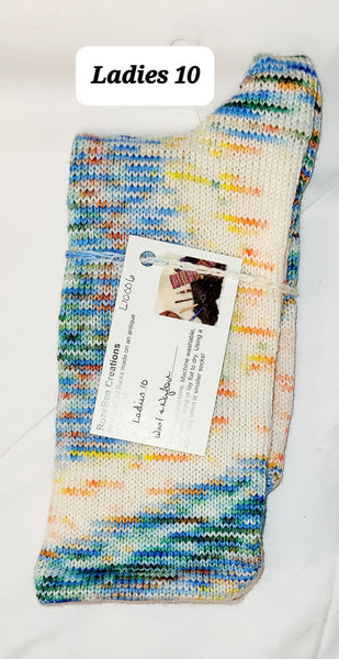 L10006 Ladies Size 10 Wool socks