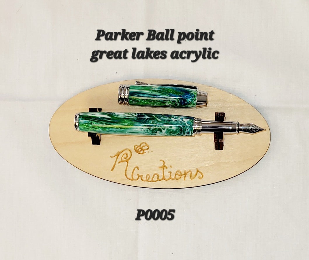 P0005 Great Lakes Acrylic Fountain Pen