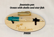 Load image into Gallery viewer, P0026 Ocean Fountain Pen
