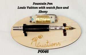 P0046 Louis Vuitton Fountain Pen