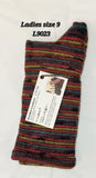 Wool Socks Ladies Size 9
